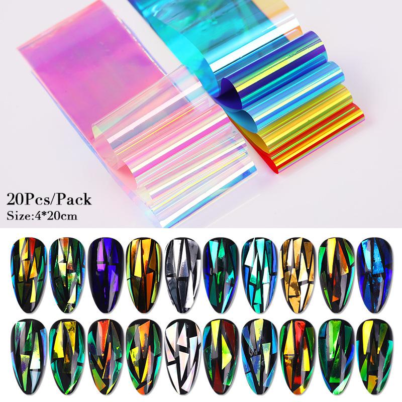 Nail Sticker Marble Pattern Nail Foil Nail Art Transfer Decals Slider Nail Water Decal Design Accessories Manicures Decorations