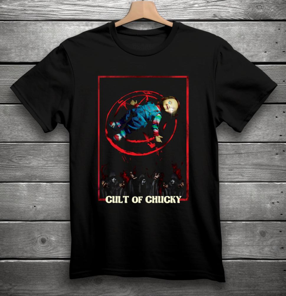 Child039s Play Cult Of Chucky Movie Horror TShirt Black S3XL Unisex T-Shirt S