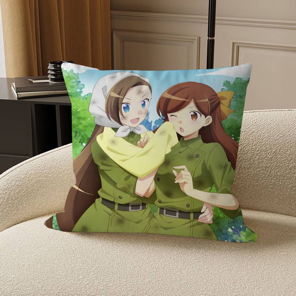 

Аниме М-Тысяча способов быть злодеем в твоей следующей жизни! Наволочка декоративная Кленовый лист Праздничная декоративная наволочка 12x12Inch