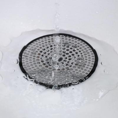 Filtre Passoire Maille Évier de Cuisine Acier Inoxydable Capteur de Cheveux Protection Bonde Douche Salle de Bain Couvercle Passoire Accessoires de Salle de Bain