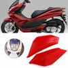1 Pair   Motorcycle Winglet Aerodynamic Wing Kit Fit For   (Black)