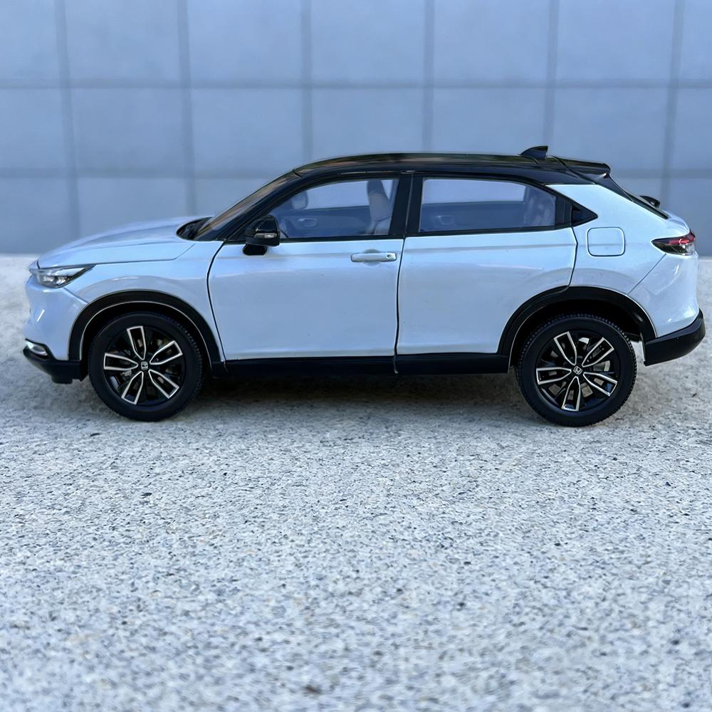 AFXW8 Die-cast 1:18 Scale Honda Vezel 2023 Suv Alloy Simulation Car Model Static Ornament Gift Toy Collection Decorative Souvenir