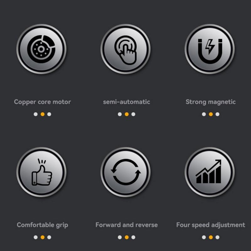 Industrial Cordless Screwdriver With Precisions Torques Adjustment Magnetic Tip Enhanced Control Repair Tool