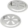 2 Pieces Ventilation Grille Round Ventilation Grille Round Ventilation Grille Ventilation Cover Adjustable Ventilation Opening Ventilation Grille Ven