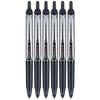 Pilot Precise V5 RT Liquid Ink Rollerball Pen, Extra Fine 0.5mm, Black Ink, 6 Count
