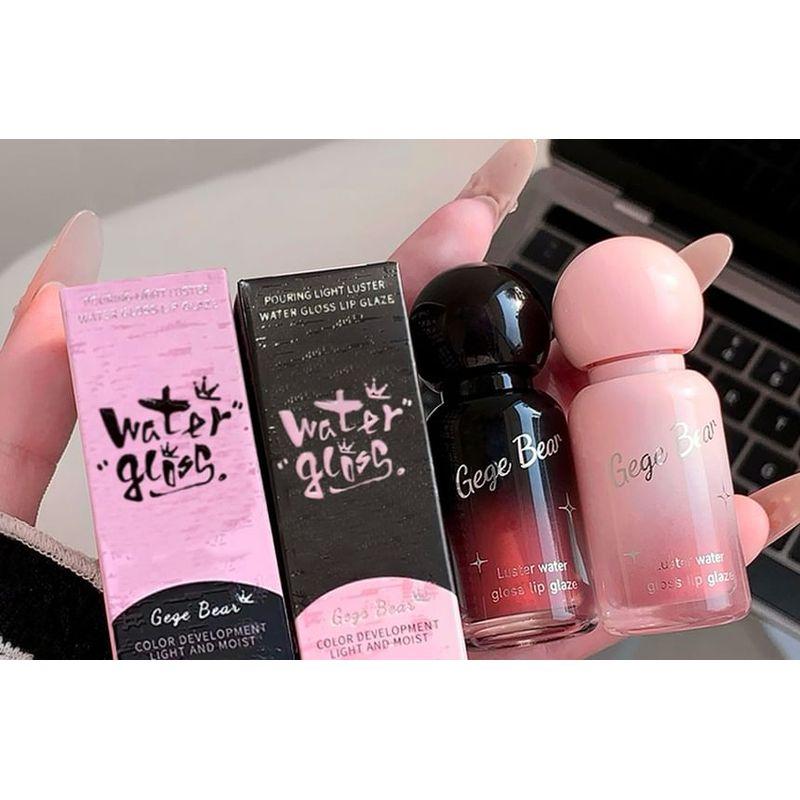 Gege Bear - Luster Water Gloss Liquid Lipstick - 6 Colors