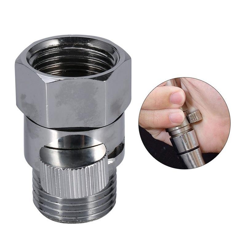 Valvă Premium de Control al Debitului de Apă cu Racord în Y din Alamă pentru Duș de Baie, Valvă Unghiulară de Închidere cu Trecere Directă, Accesoriu Robinet Apă Baie pentru Instalații Sanitare de Baie