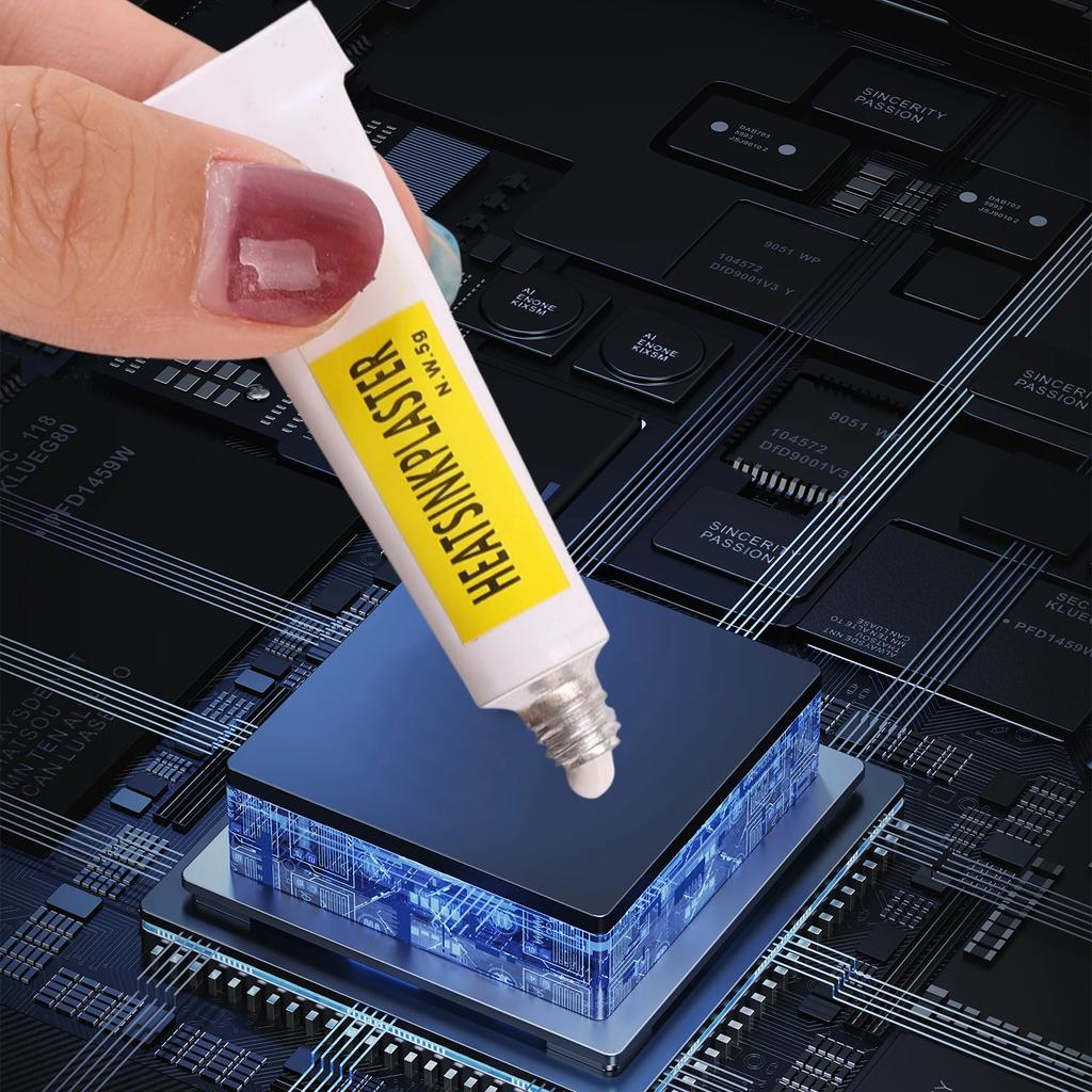 5g Thermal Silicone Glue Heatsink Paste Plaster Viscous Adhesive for Electronics Encapsulation LED IC Cooler Radiator Sealers