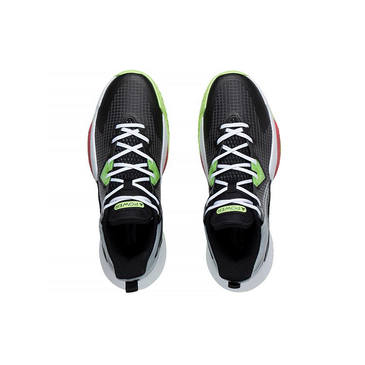 Li Ning Power Textile, Synthetic Leather, TPU Cushioning Slip Resistant Abrasion Resistant Coverage Support Rebound ABPS073-1
