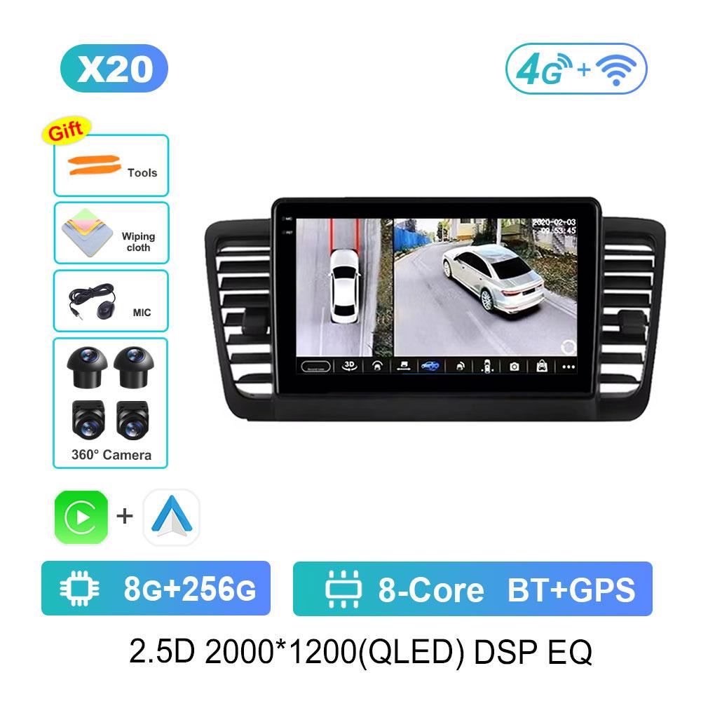 Android OS for Subaru Outback 3 Legacy 4 2004 - 2009 Car Radio Video Multimedia Player GPS WiFi 4G Bluetooh HD Screen Auto Tools