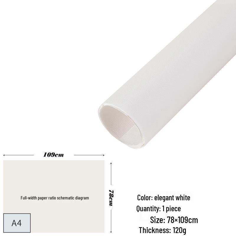 Linen Textured Wrapping Paper for Gifts - Solid Color for Holidays, Birthdays, and Photo Frame Decoration