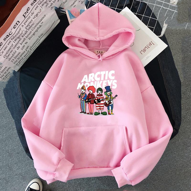 Rapper ARCTIC MONKEYS Hoodie Unisex's and Women's Fashion Autumn/Winter Hip Hop Hoodie Boys' and Girls' Clothing Boys' Sportswear