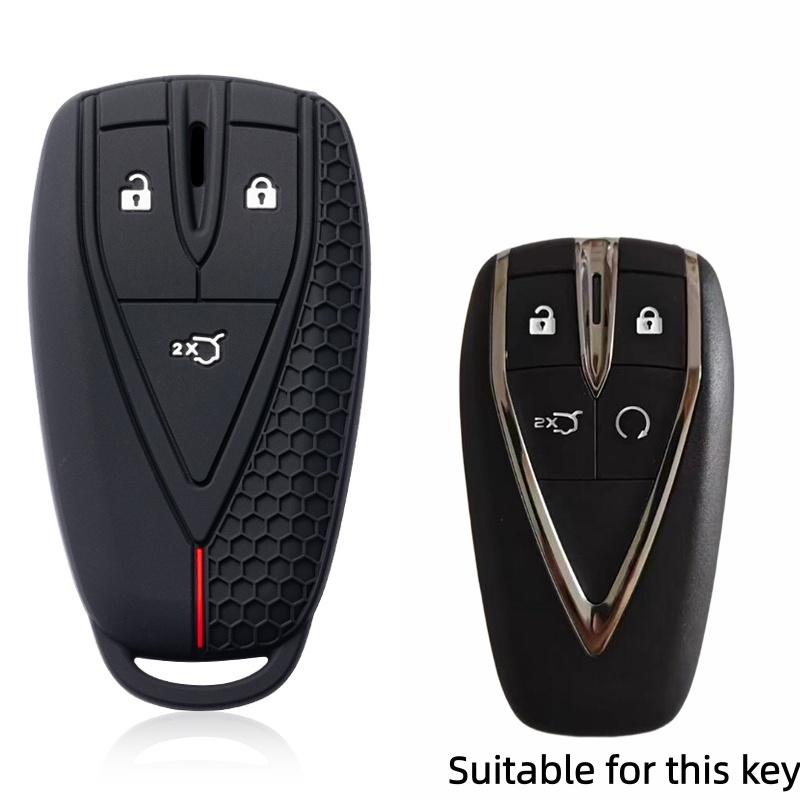 

Key Cover Silicone Car Remote Case Keychain For Changan Cs35 Plus Cs55 Plus Cs75 Plus Eado Uni-T Uni K Oushang X5 X7 Ev