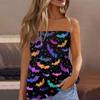Tube-Tops für Damen, süßes, sexy, schulterfreies, ärmelloses T-Shirt mit Aufdruck