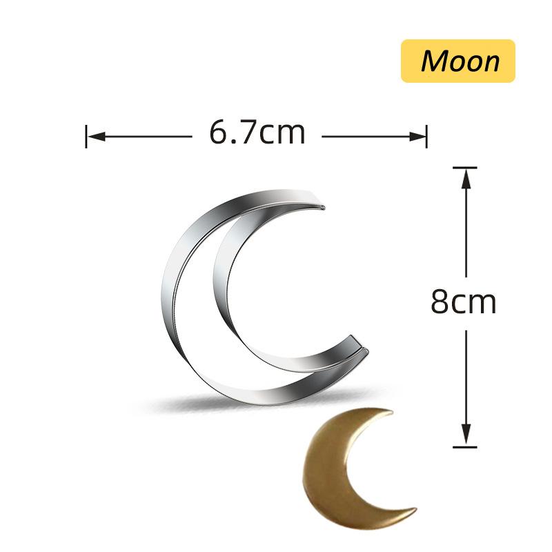 1PC Eid Mubarak Biscuit Mold Moon Star Church Camel Cookie Cutters DIY Cake Baking Tools Ramadan Kareem Party Home Decorations