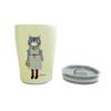 [Kusuguru Japan] Parlor Suzurando Tumbler with Lid, Small, 300ml, Swallow Design, CR