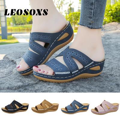 Sommer Frauen Sandalen Open Toe Wedges Plattform Damen Schuhe Stricken Leichte Turnschuhe Sandalen Große Größe