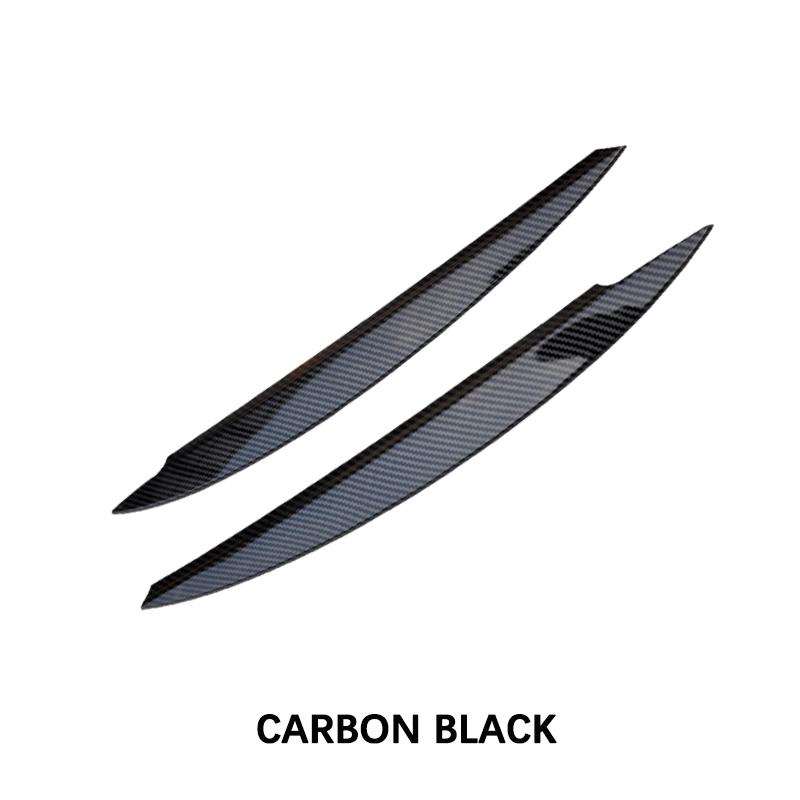 

Подходит для аксессуаров VW Goft 7 2014 2015 2016 2017 Фара бровь веко крышка декоративная отделка глянцевый черный карбон