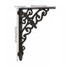 Decorative Wall Shelf Bracket Sturdy Mounted Brackets Long-Lasting