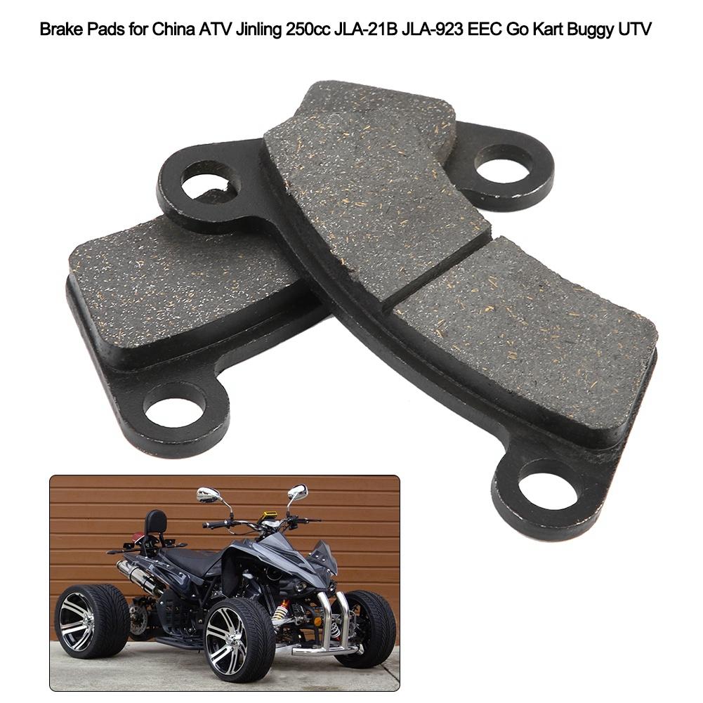 2 bucăți plăcuțe de frână pentru China ATV Jinling 250cc JLA21B JLA923 EEC Go Kart Buggy UTV