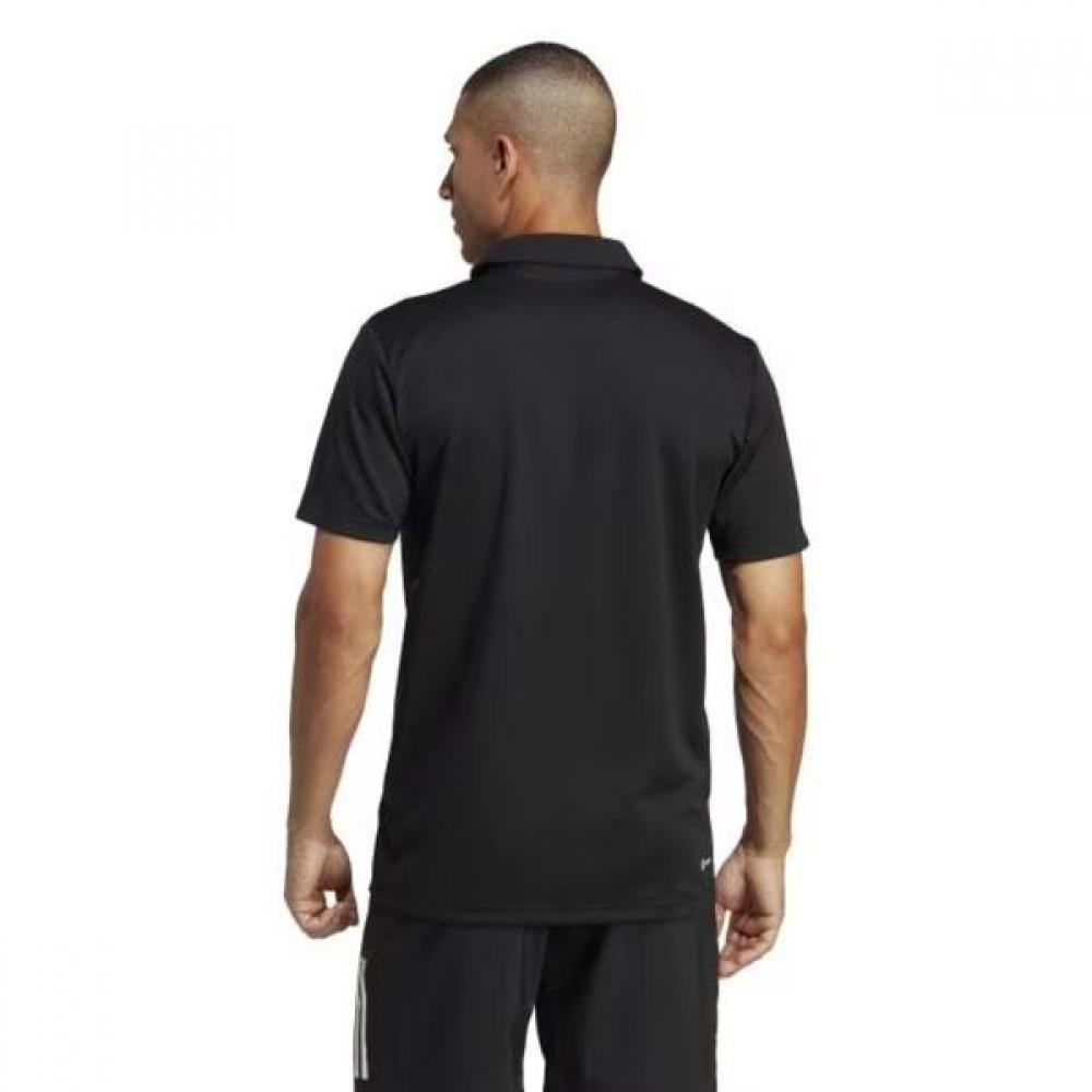 Adidas Unisex Tennis Fab Polo Shirt Functional Karati Regular Fit Black