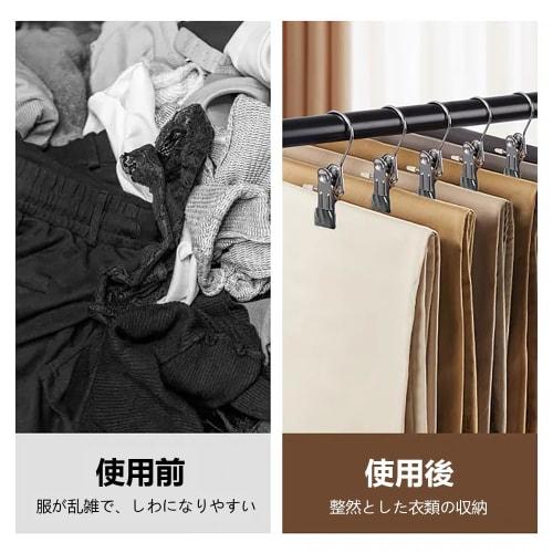 10-Piece Set of Stainless Steel Clothespins, Mono Clips, Clothespins, Non-Slip, Multi-Purpose Hooks, Multi-Functional Clothesline