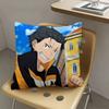 1pc Anime Cartoon S-ubaru N-atsuki Pillow Case Fashion Square Pillowcase Bedroom Sofa Room Ins Decoration Leisure