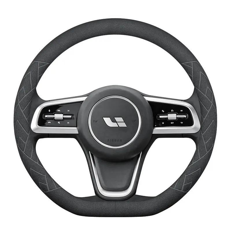 Zamszowa zimowa osłona kierownicy do Lideal L6-L9 MEGA Pluszowa, Uniwersalne dopasowanie