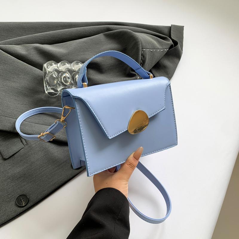 Simple Fashion Messenger Bag Casual Trend Small Square Bag Fashion Handbag 2025 Summer New Fashion Shoulder Bag