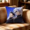 Satoru Gojo And Suguru Geto Pillow Case Pattern Printed Pillowcase For Living Room Sofa Cushion Cover