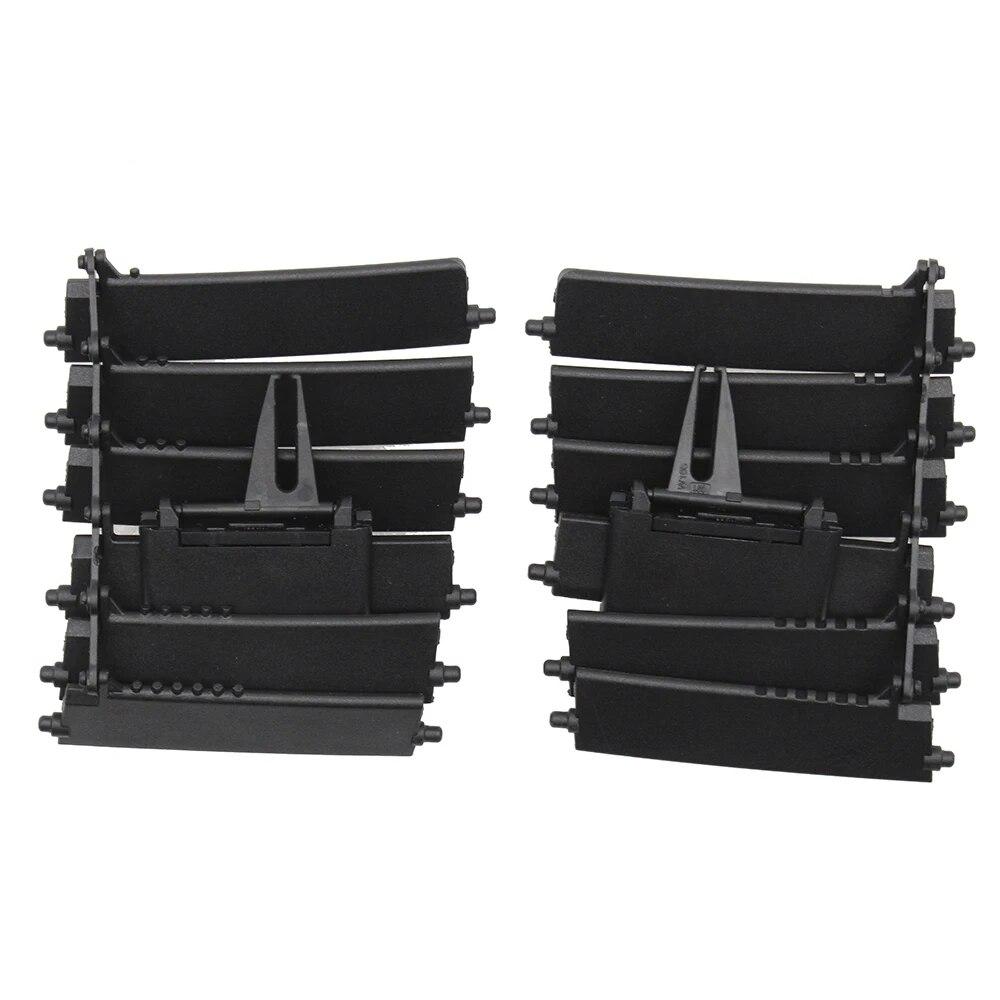Car Front Middle AC Air Conditioner Vent Outlet Grille Slide Clip Repair Kit For Mercedes Benz W166 W292 ML350 GL450 GLE GLS