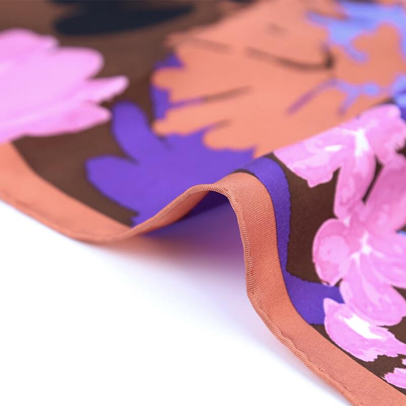 MARJA KURKI Elegant Mulberry Silk Square Scarf