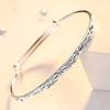 Adjustable Size Fine   Copper Bangle Cuff Dreamcatcher Tassel Feather Bead Charm Bracelet Jewelry For Women Wedding