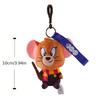Warner 100th Anniversary Tom and Jerry Plush Doll Cosplay Harry Potter Tom Dressed Smaller Keychain Design Stuffed Animal Doll