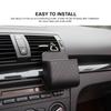 Universal Car Storage Bag Auto Air Outlet Debris Bag For Mobile Phone Key Glasses Vent Dashboard Hanging Leather Storage Box