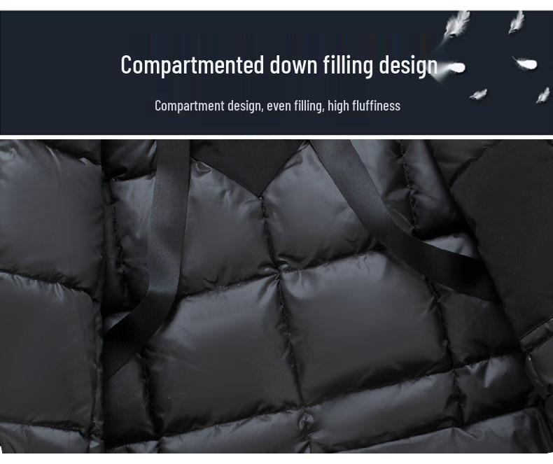 Zimní expediční parka s husím peřím - Zesílená nadměrná velikost Pracovní oděv pro muže a ženy