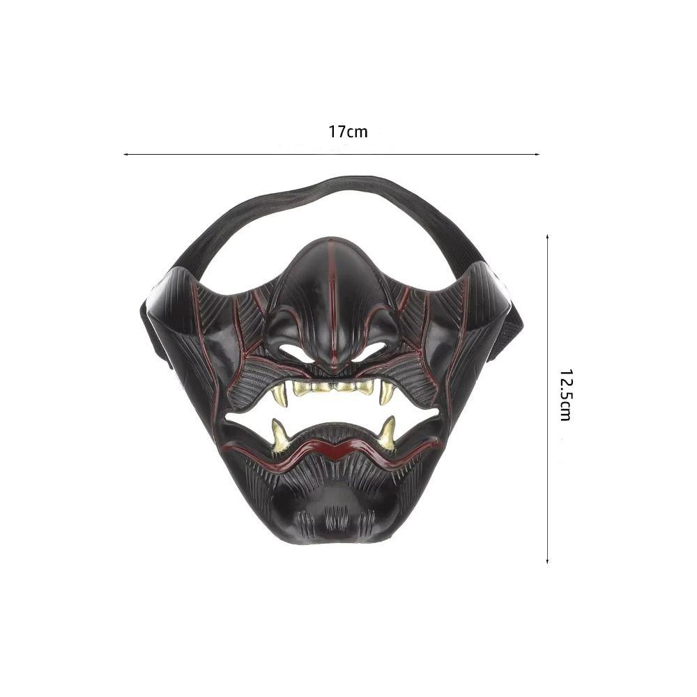Plastic Game Ghost of Tsushima Mask Durable Halloween Party Prop Masquerade Anime Tengu Carnival