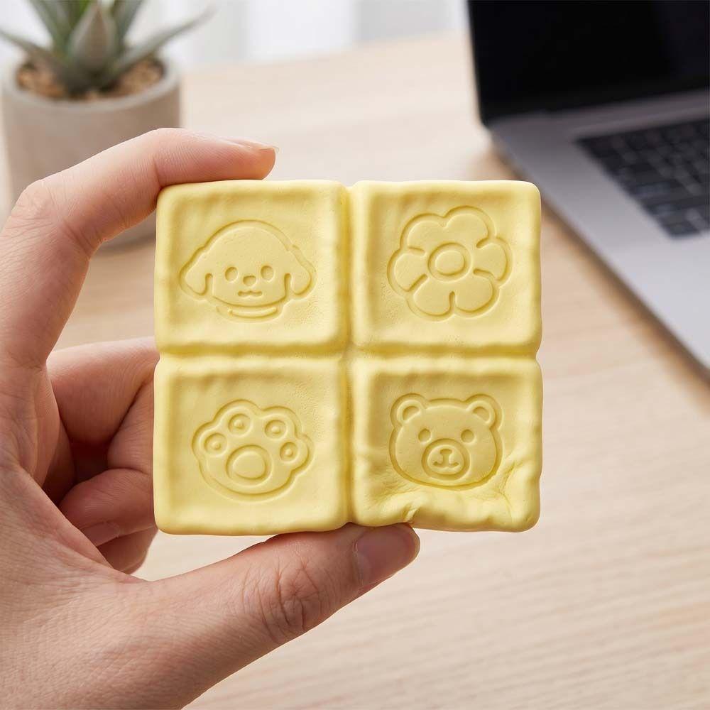 Relax Gift Cube Cake Bread Squeeze Toy Sensory Slow Rebound Squeeze Toy Kids Toy