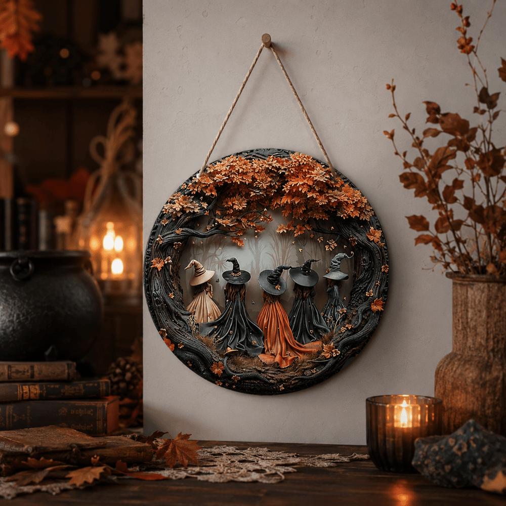 Wooden Halloween Door Decorations Ghost Pumpkin Porch Decor Wall Decoration Indoor Atmosphere