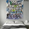 FC Dynamo Moscow Wall Tapestry Aesthetic Wall Hanging Printed Fabric Blanket Decorative Tapestries for Bedroom Living Room Home Decor