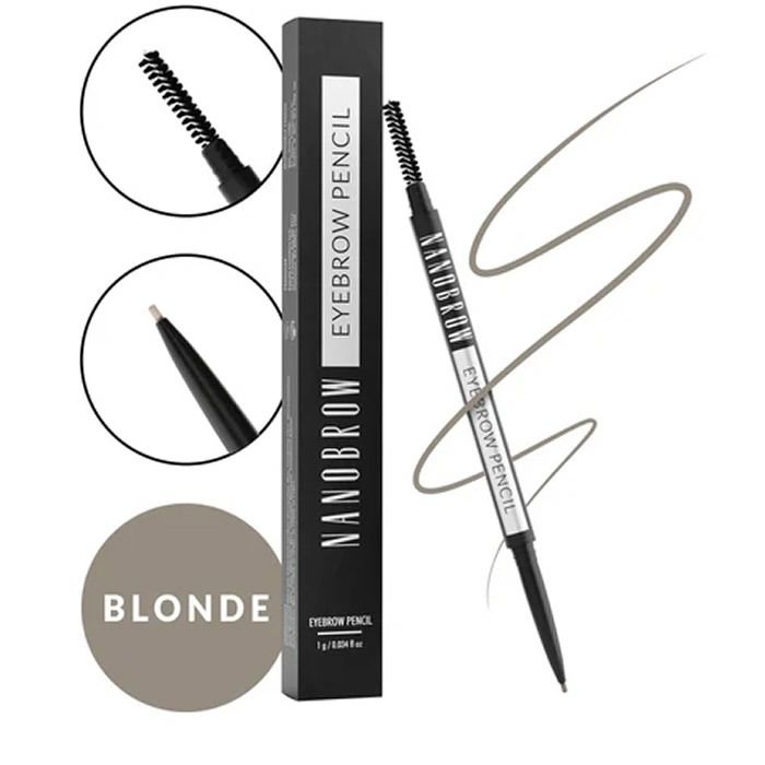 Crayon À Sourcils - Nanobrow - Blonde - Définition Parfaite - Couleur Blonde - Facile À Utiliser