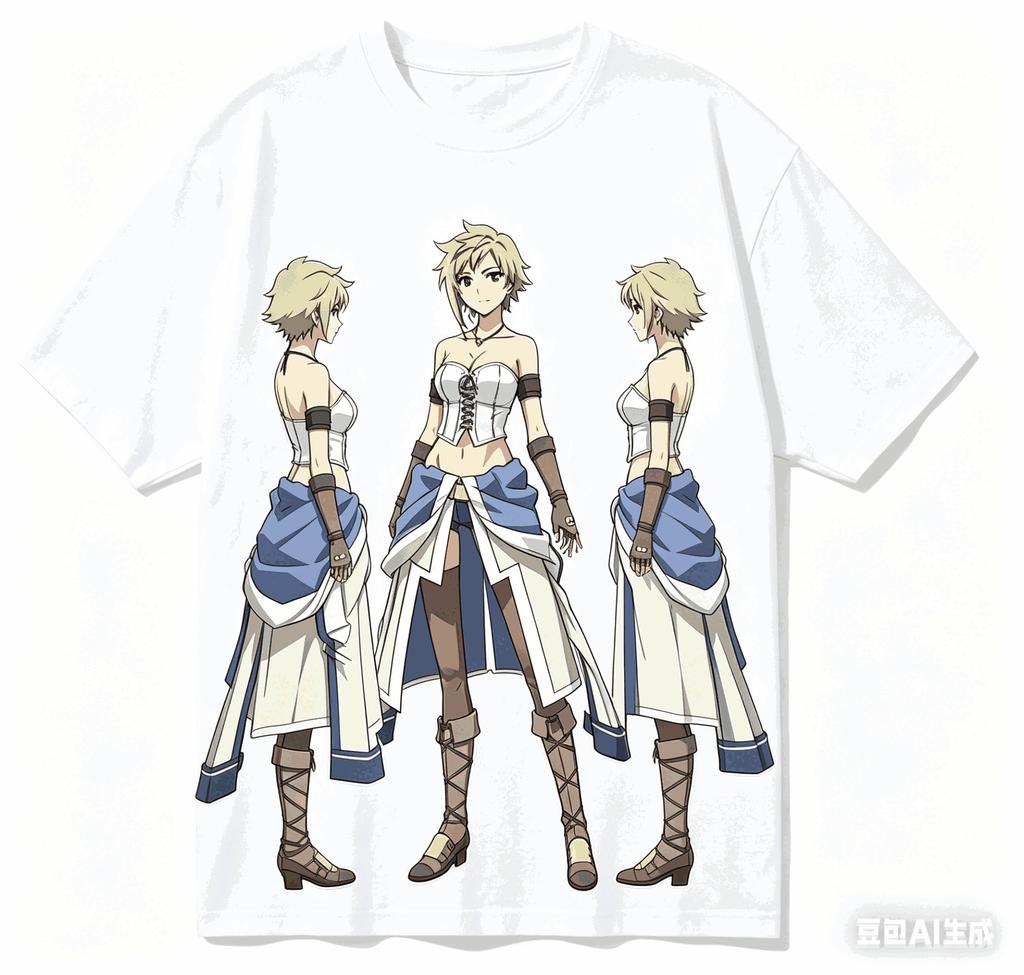 Knight's & Magic Cotton T-shirt New Model shirt personality Clothes Year round clothing Short S
