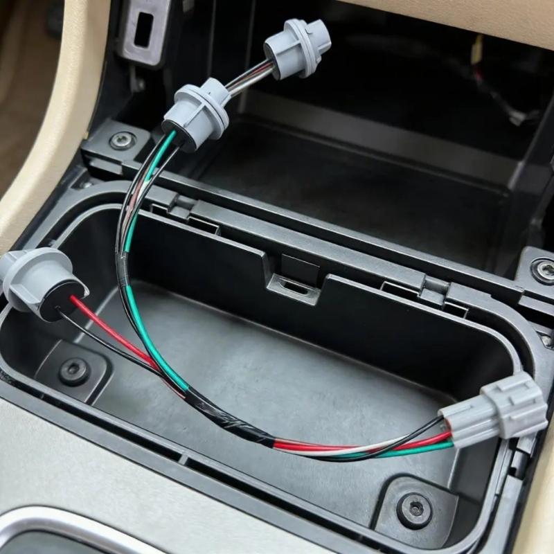 Car Tail Light Plug And Wiring Kit Replace Part Number 265513S500 Built To Withstand Harsh Driving Conditions