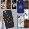 Compass Phone Case For Samsung Galaxy S25 S26 Ultra S20 S21 S22 S23 S24 Plus S10 S25 FE Cover Coque