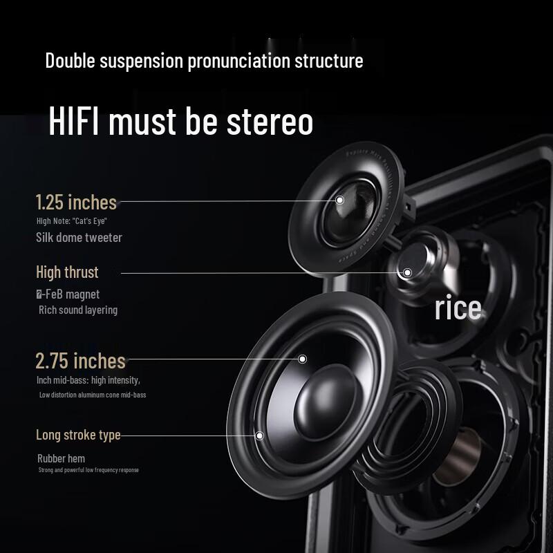 Edifier Halo 2.0 Bluetooth Monitor Speakers CN plug (adapter included)
