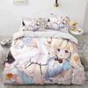 2025 Luxury New 3D Print Kawaii Anime Sexy Girl Bedding Set Boys Girls Twin Queen Duvet Cover Adult Fashion Home Textileextile