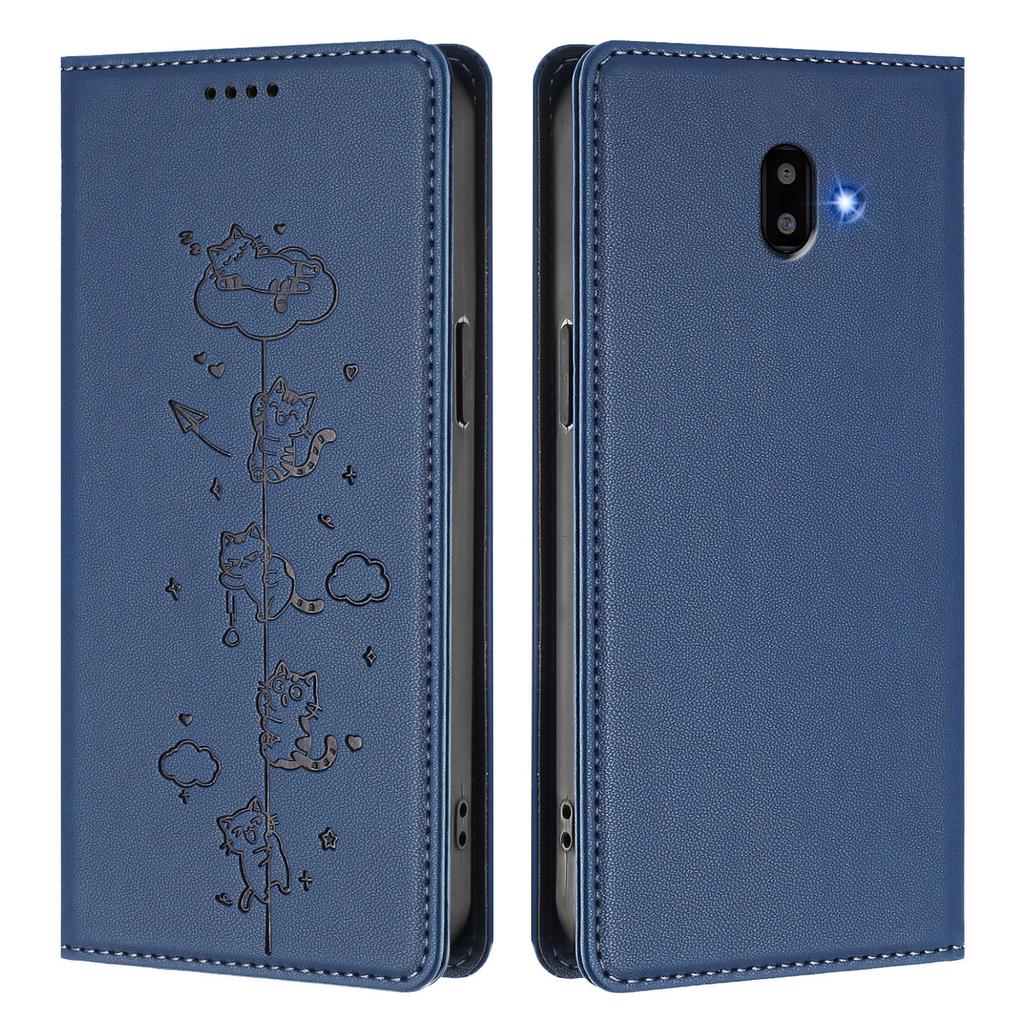 Magnetic Leather Phone Case for Samsung J7 Pro J7 J6 Plus J66 J5 J4 Plus J4 J3 Pro J3 Cases Flip Wallet Cover