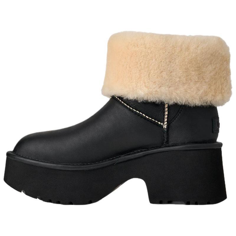 UGG Classic Novelty Esmee Thermal Snow Boots Women's Black Sneakers 1172590-BLK