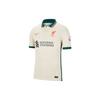 Liverpool Away Fan Edition Soccer/Football Short Sleeve Jersey Ivory Men's DB2558-111
