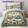 Magical World Mural Pattern Bedding Quilt Set Quilt Cover Pillowcase Home Decoration Birthday Gift (1 * Duvet Cover + 2 * Pillowcase, Without Core)